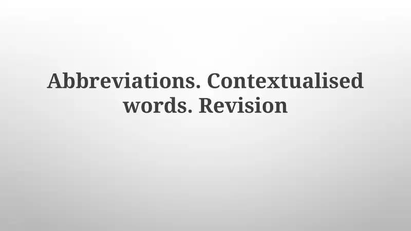 Contextualised Words in Literature