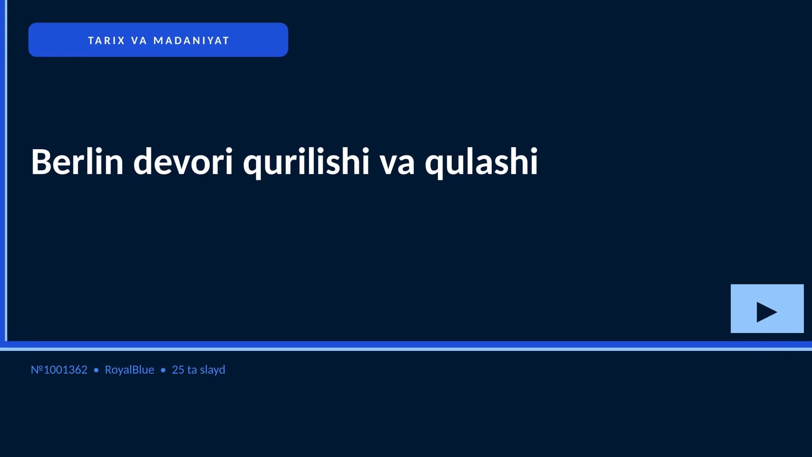 Berlin devori qurilishi va qulashi