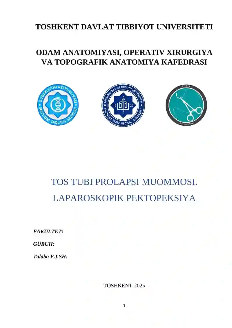 Laparoskopik pektopeksiya