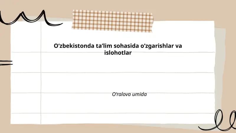 Ta'lim tizimidagi raqamli transformatsiya