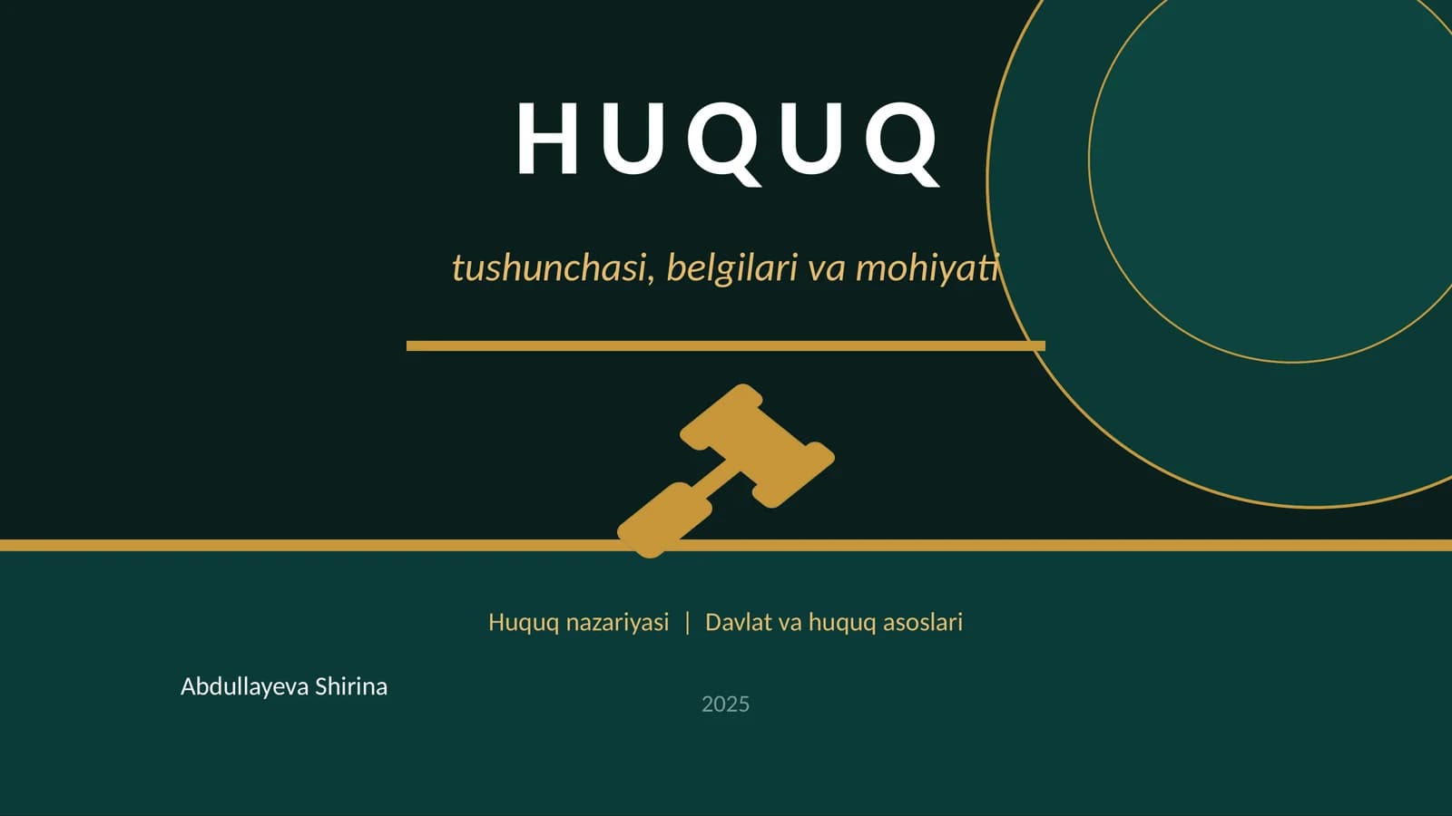 HUQUQ