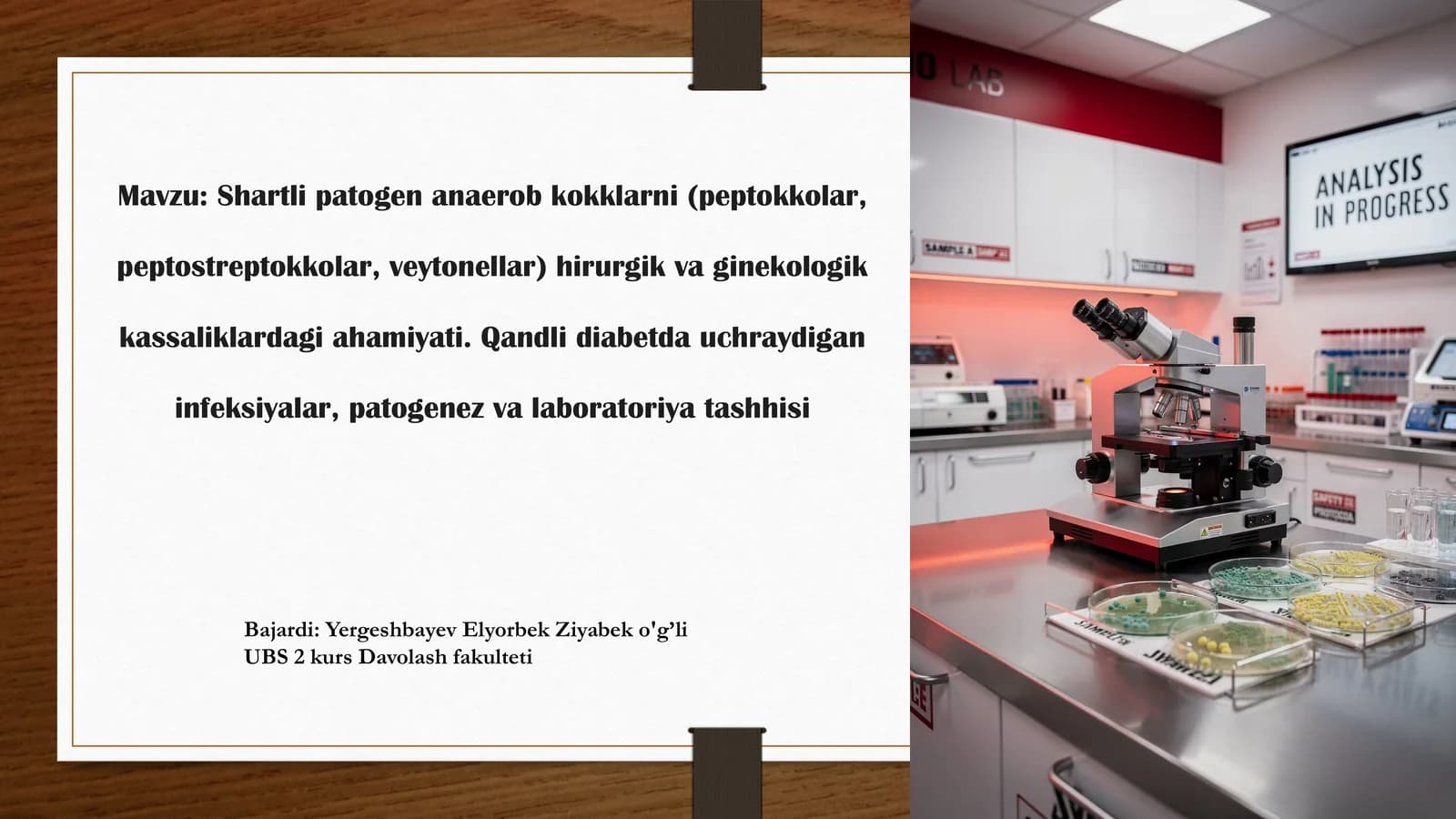 Shartli Patogen Anaerob Kokklar