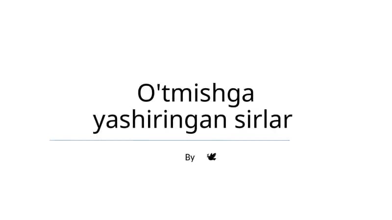 Qadimgi sivilizatsiyalar