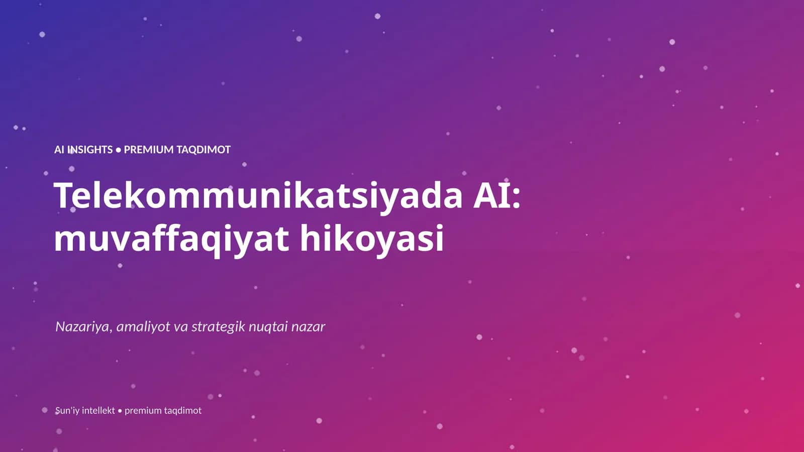 Premium Taqdimot