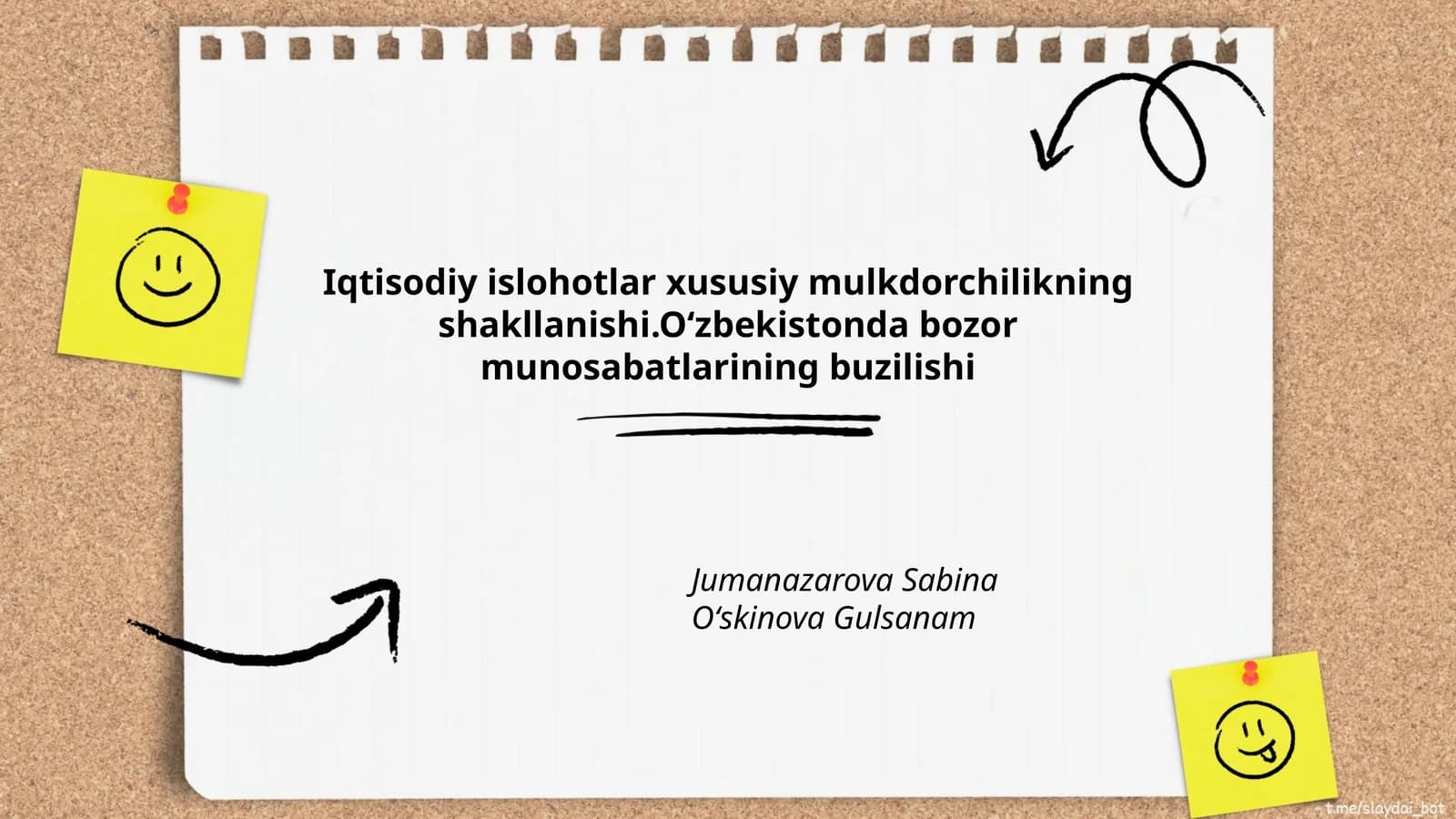Oʻzbekistonda iqtisodiy islohotlarning tarixi