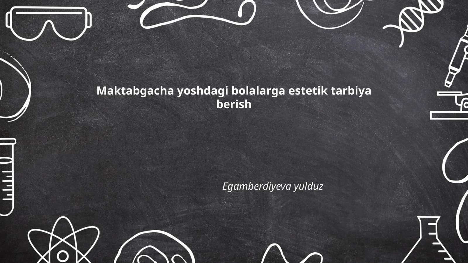 Estetik tarbiya berish