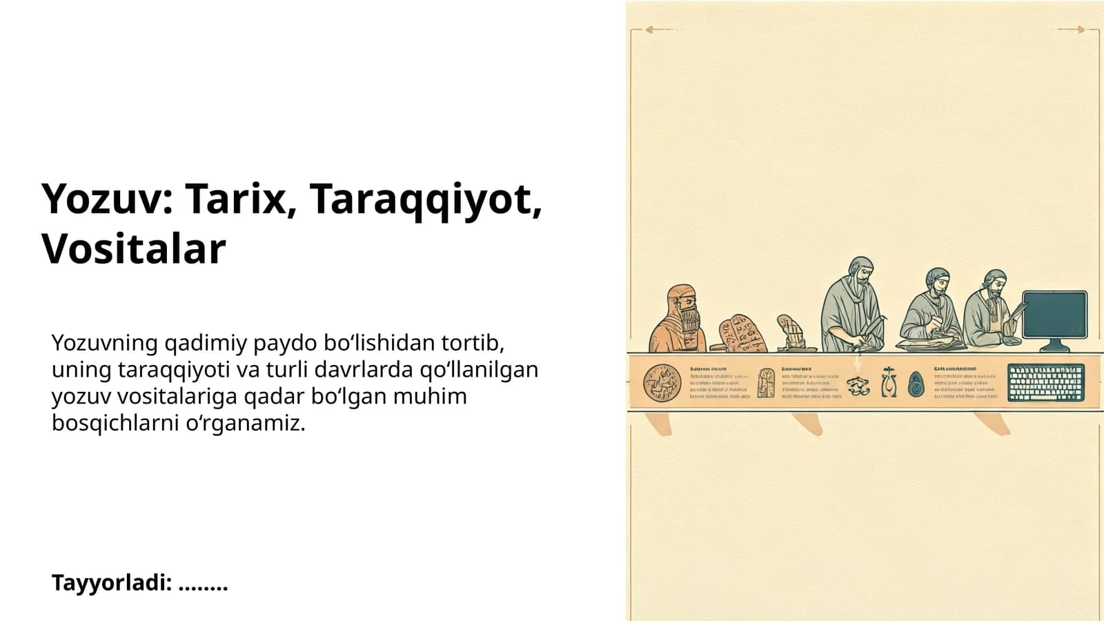 Qadimgi Mesopotamiya: mixxat yozuvi (klinopisi)