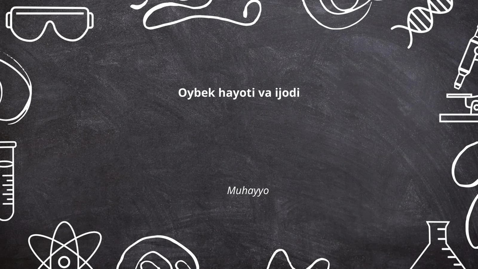 Oybek hayoti va ijodi