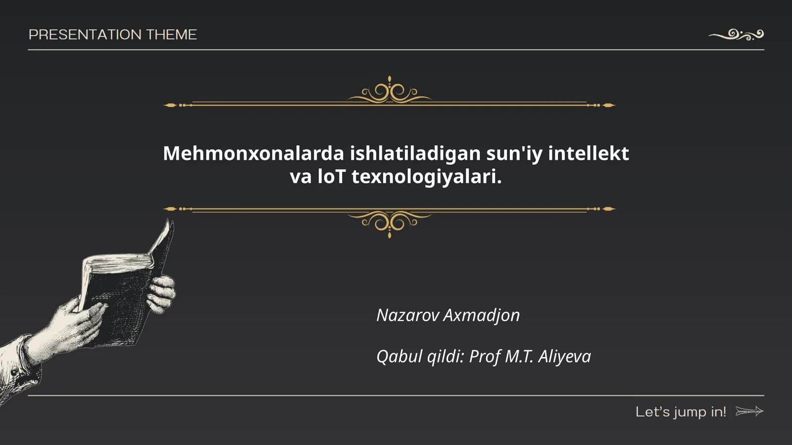 Mehmonxonalarda ishlatiladigan sun'iy intellekt va loT texnologiyalari