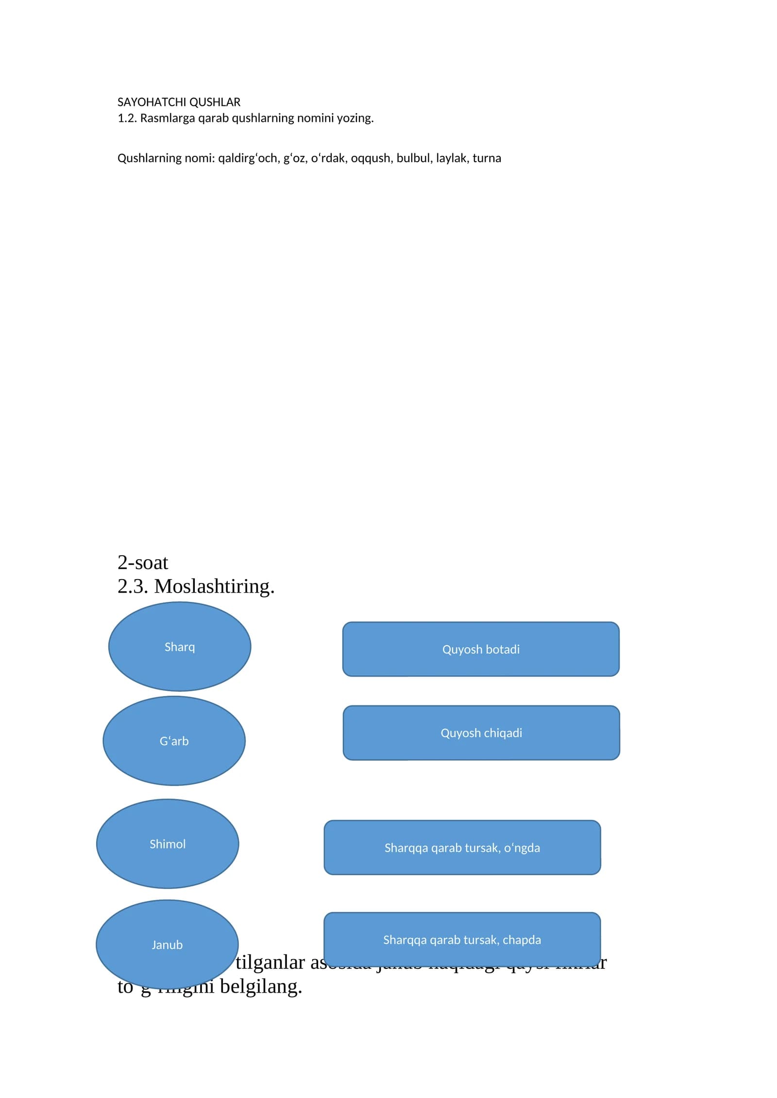 SAYOHATCHI QUSHLAR
