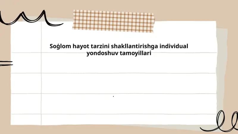 Sog'lom Turmush