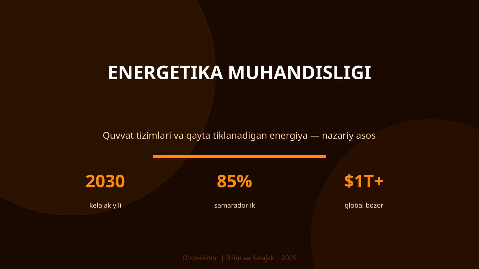 ENERGETIKA MUHANDISLIGI