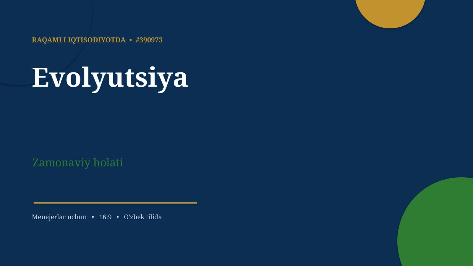 Evolyutsiya