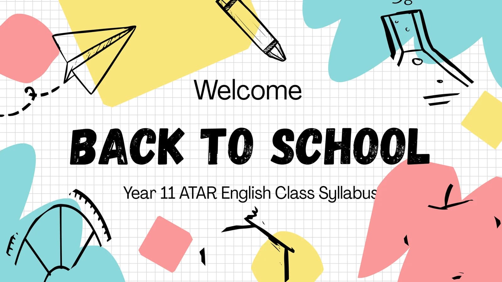 Year 11 ATAR English Class Syllabus
