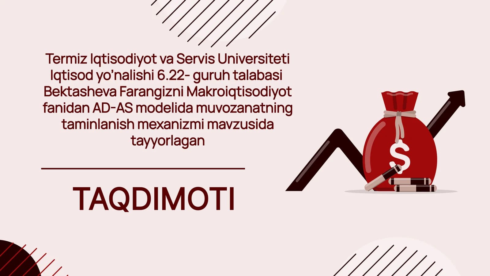 AS va AD modeli haqida umumiy tushuncha