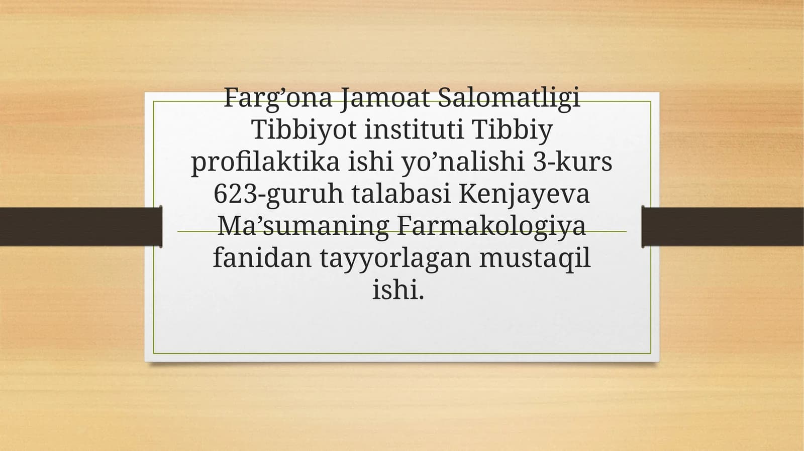 Gijjalarni davolash usullari