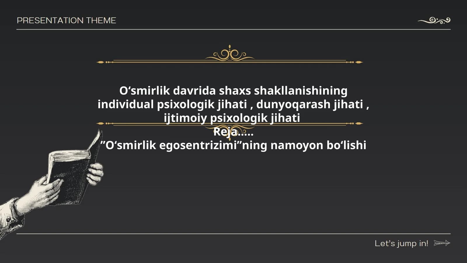 Oʻsmirlik egosentrizimi