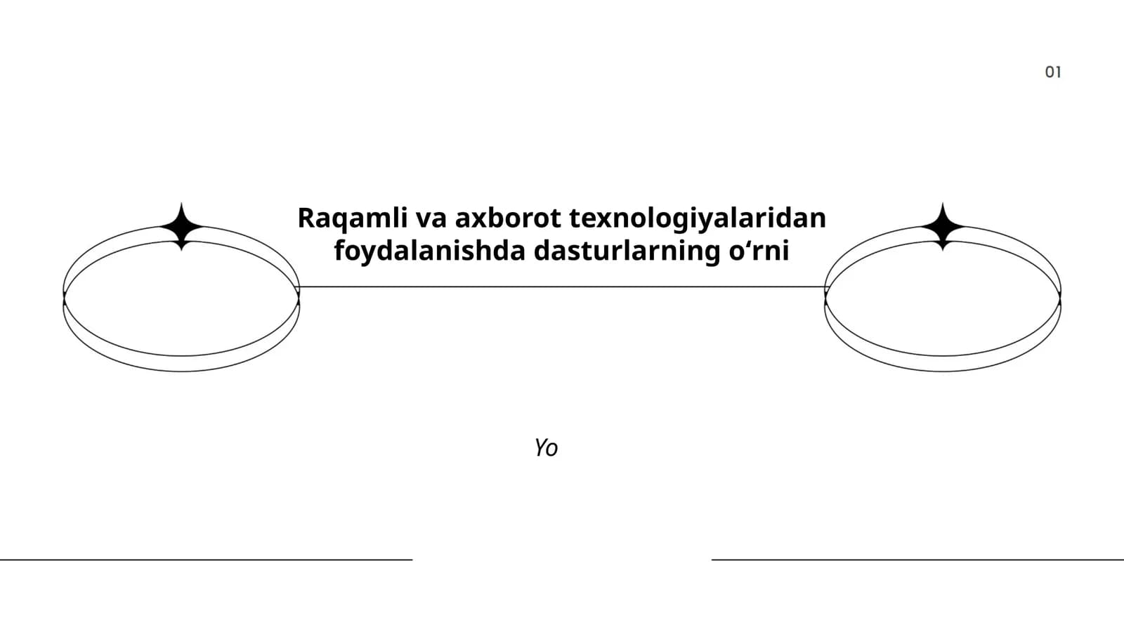 Dasturiy ta'minot va uning raqamli texnologiyalar jarayonlaridagi o'rni
