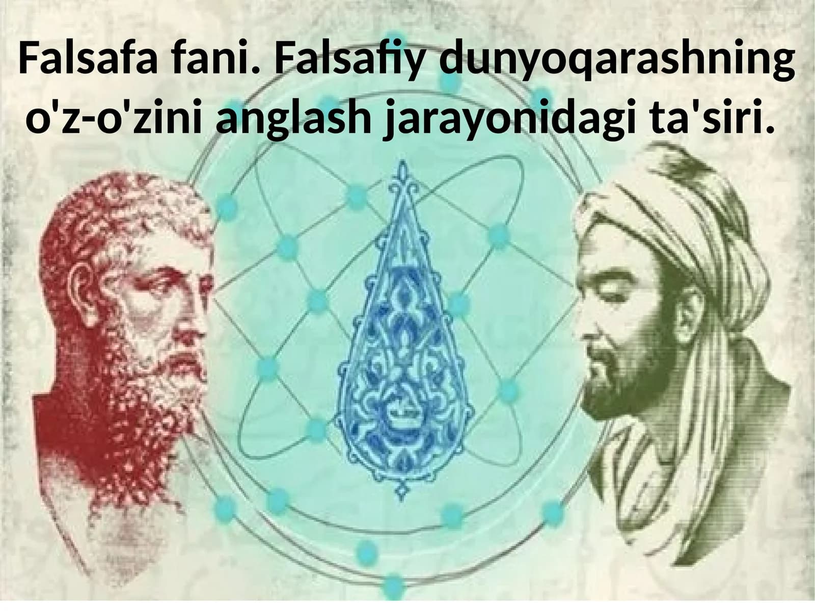 Falsafa fani. Falsafiy dunyoqarashning o'z-o'zini anglash jarayonidagi ta'siri