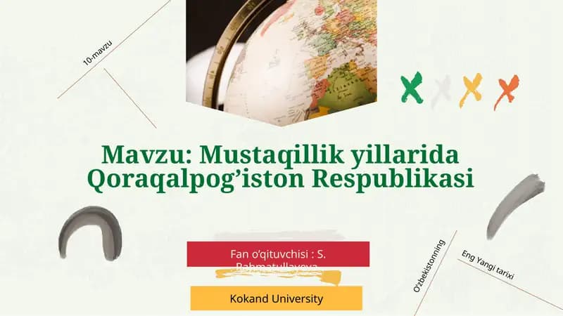 Qoraqalpog’iston Respublikasi
