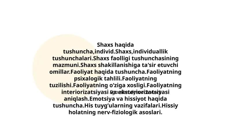 Egamberdiyeva Sevinch