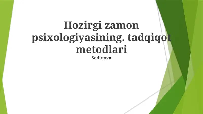 Neyro tasvirlash usullari