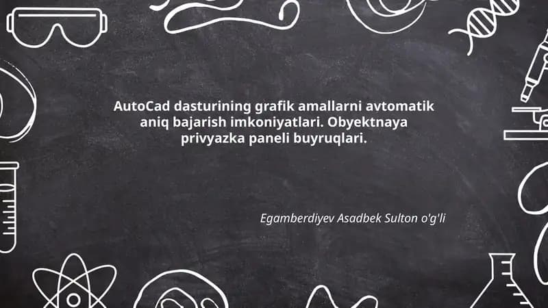 Obyektnaya privyazka (OSNAP)
