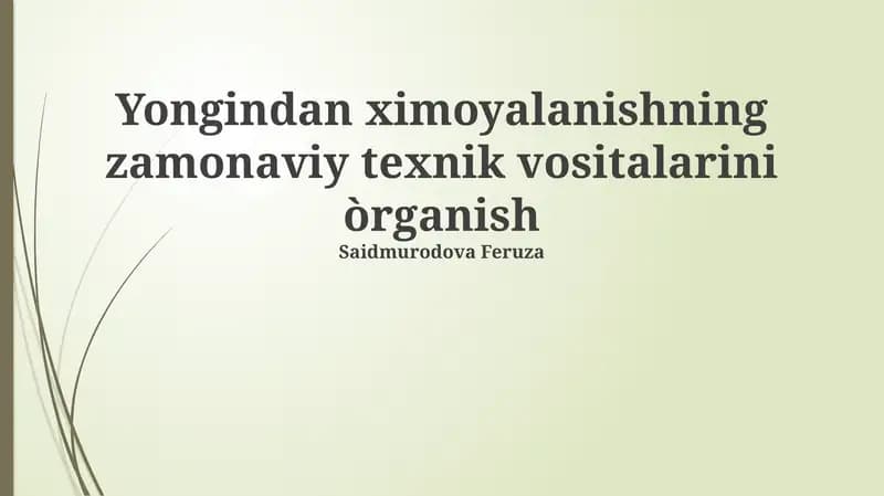 Ko'pikli yong'in o'chirish tizimlari
