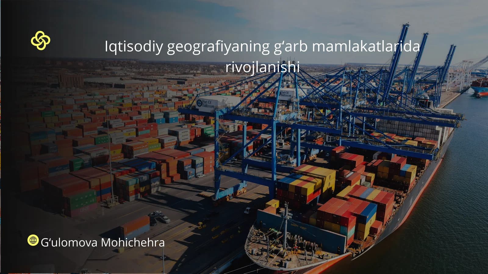 Iqtisodiy geografiyaning g‘arb mamlakatlarida rivojlanishi