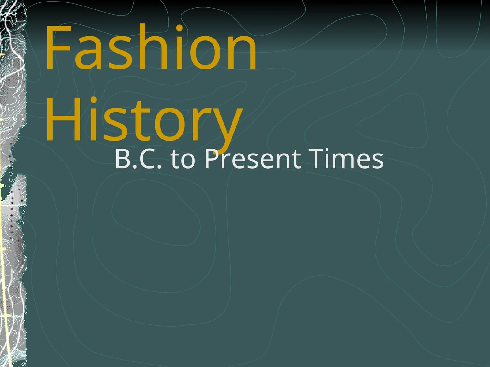 Fashion History