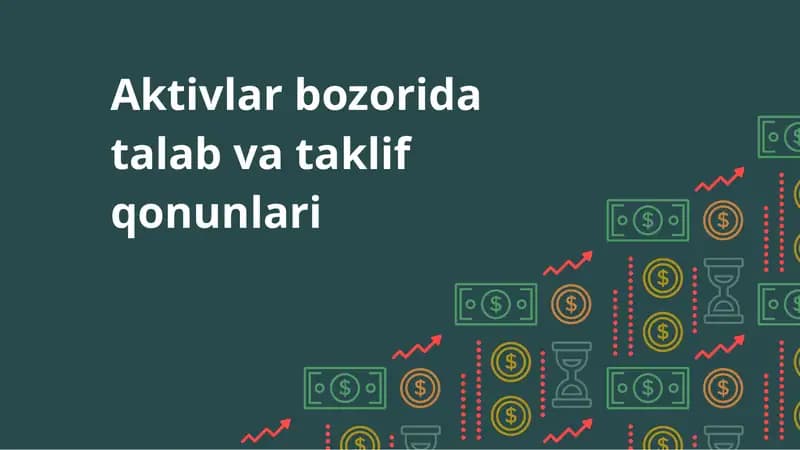 aktivlar bozorida talab va taklif
