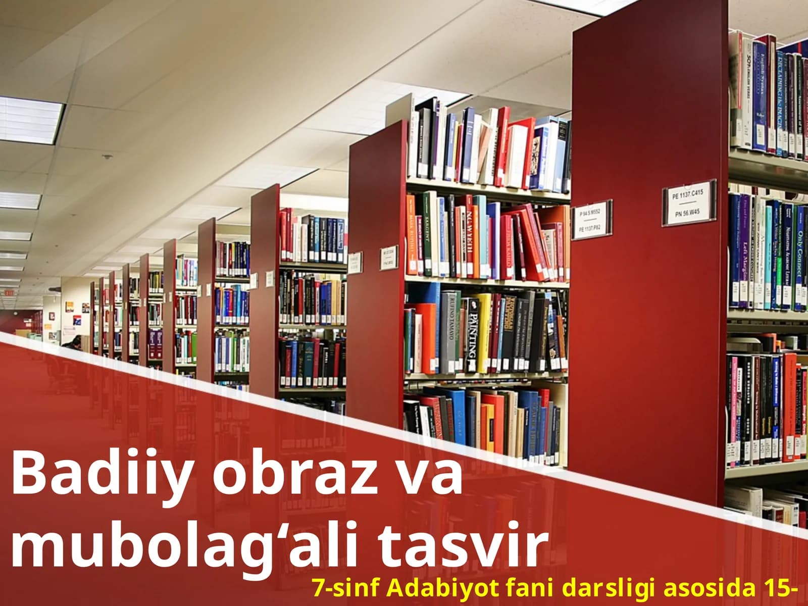7-sinf Adabiyot fanidan darslik asosida 15-mavzu