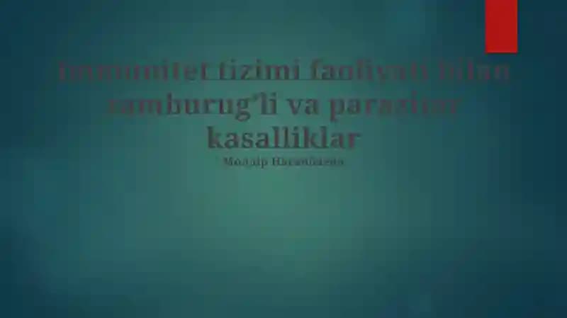Zamburug'lar va parazitlarga qarshi moslashuvchan immunitet
