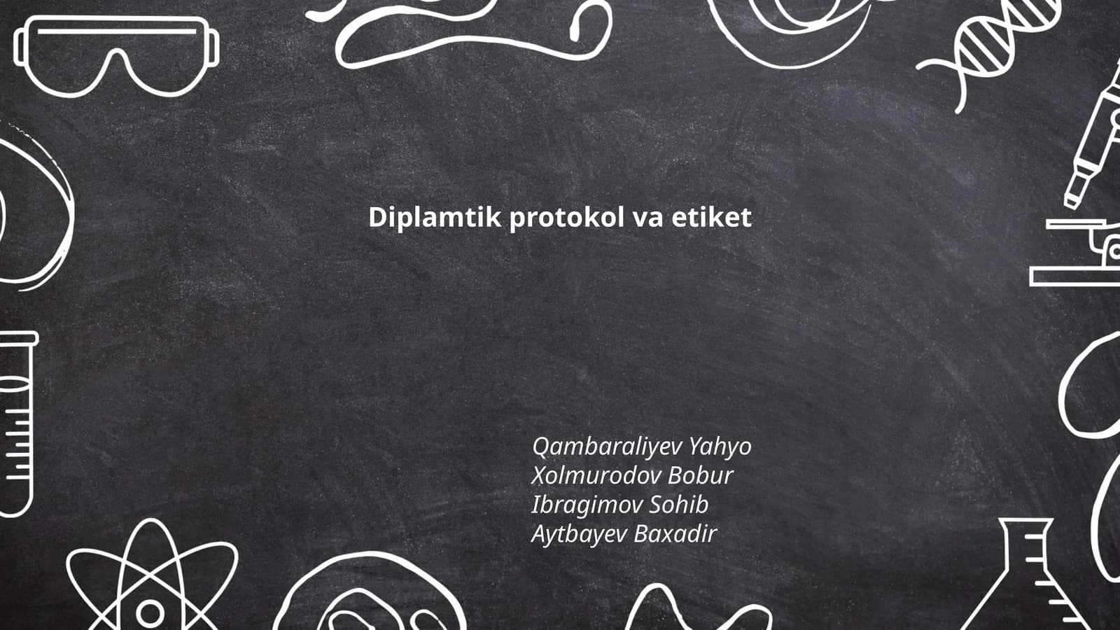 Diplomatik protokol va etiket