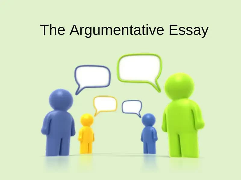 The Argumentative Essay