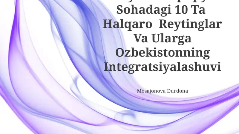 Transparency International korruptsiyani qabul qilish indeksi