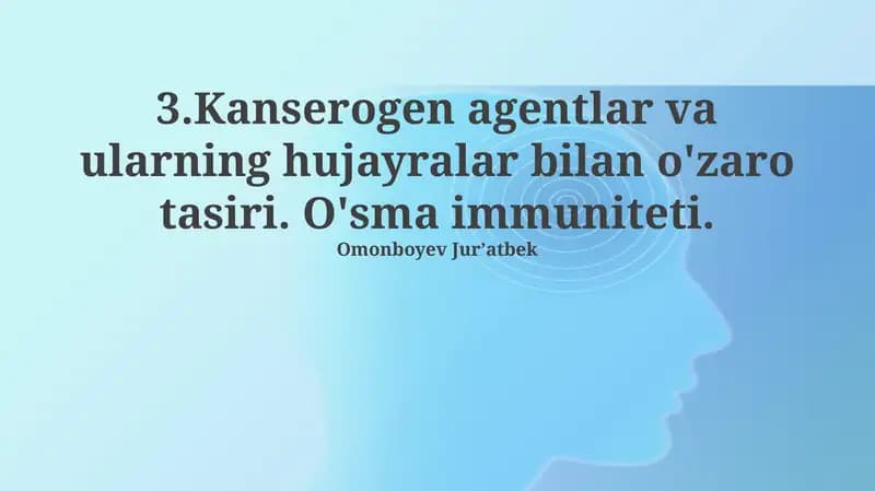 O'sma immuniteti