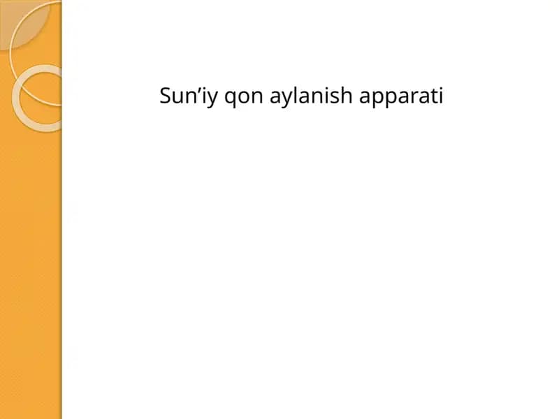 Sun’iyqon aylanishapparati