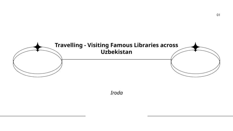 Travelling - Visiting Famous Libraries across Uzbekistan