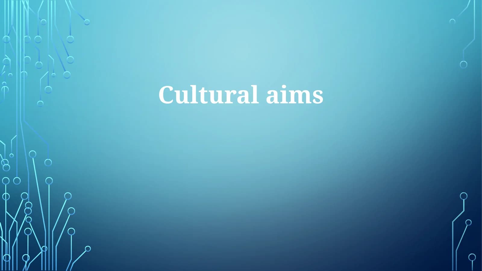 Cultural Preservation & Revitalization