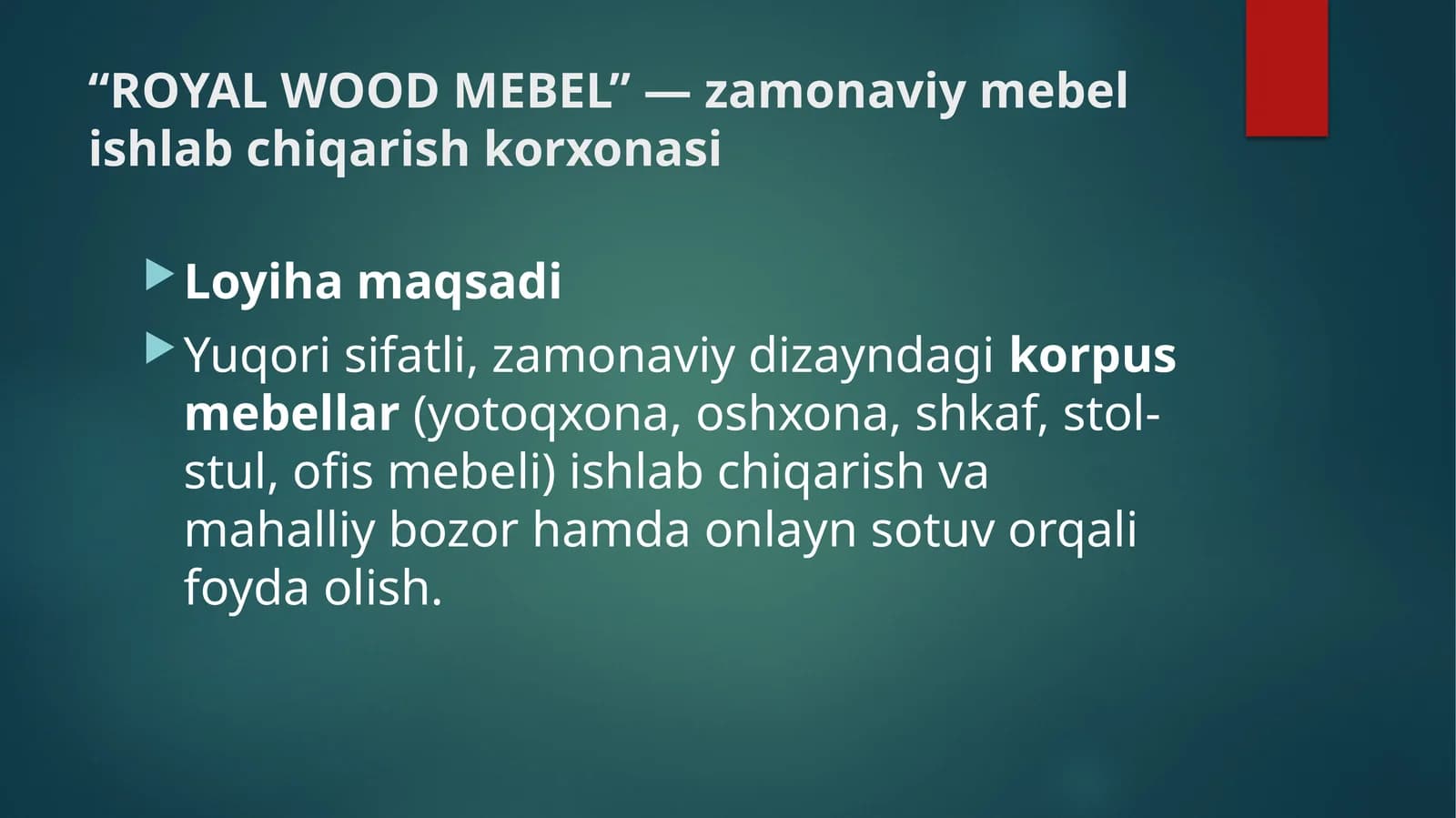 ROYAL WOOD MEBEL