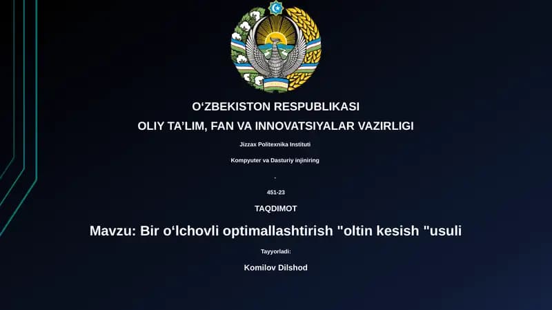 Kompyuter va Dasturiy injiniring