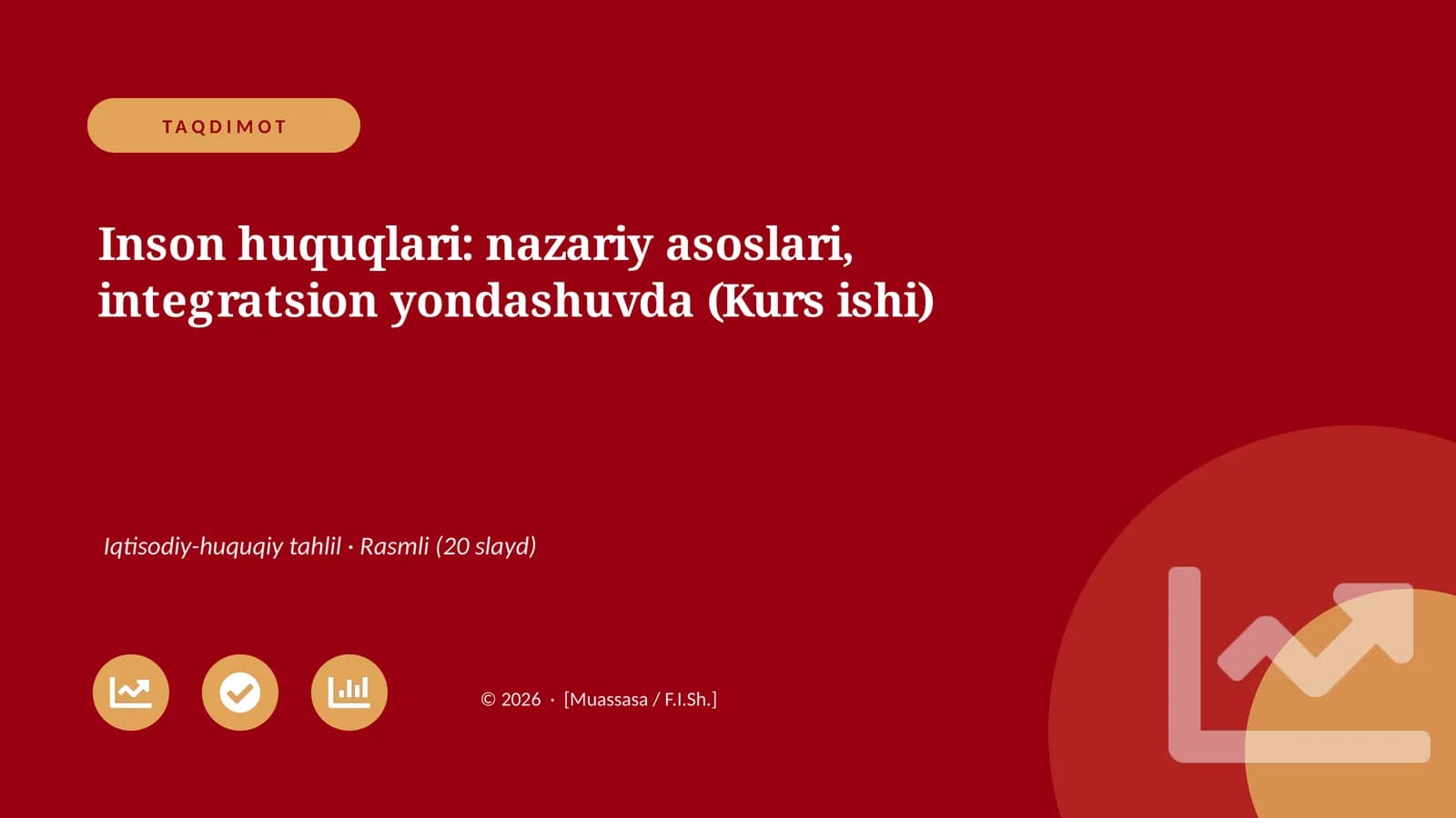 Inson huquqlari: nazariy asoslari, integratsion yondashuvda (Kurs ishi)