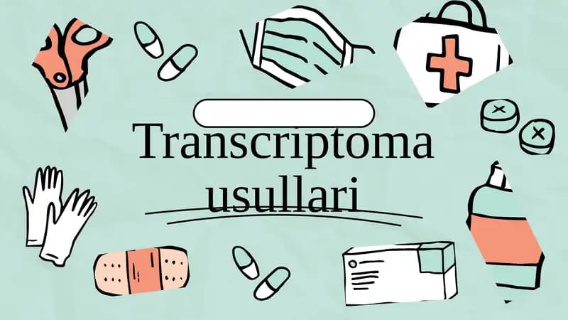 Transcriptoma usullari