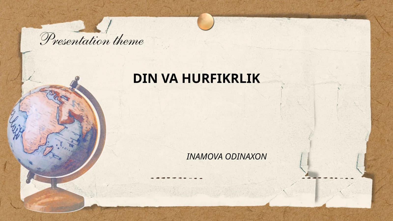 Din va axloqiy qadriyatlar