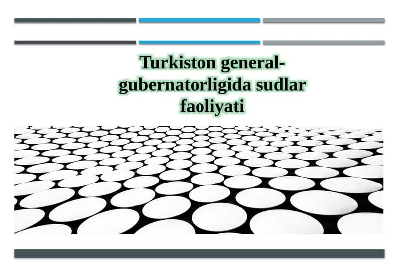 Turkiston general-gubernatorligi dasudlar faoliyati