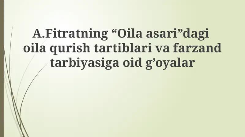 Fitratning“Oilaasari”
