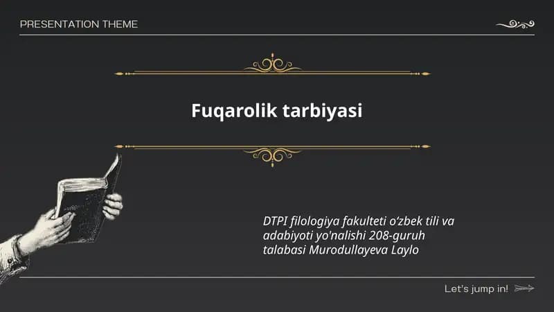 Fuqarolik tarbiyasi
