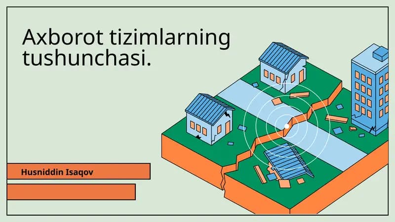 Axborot Tizimlari