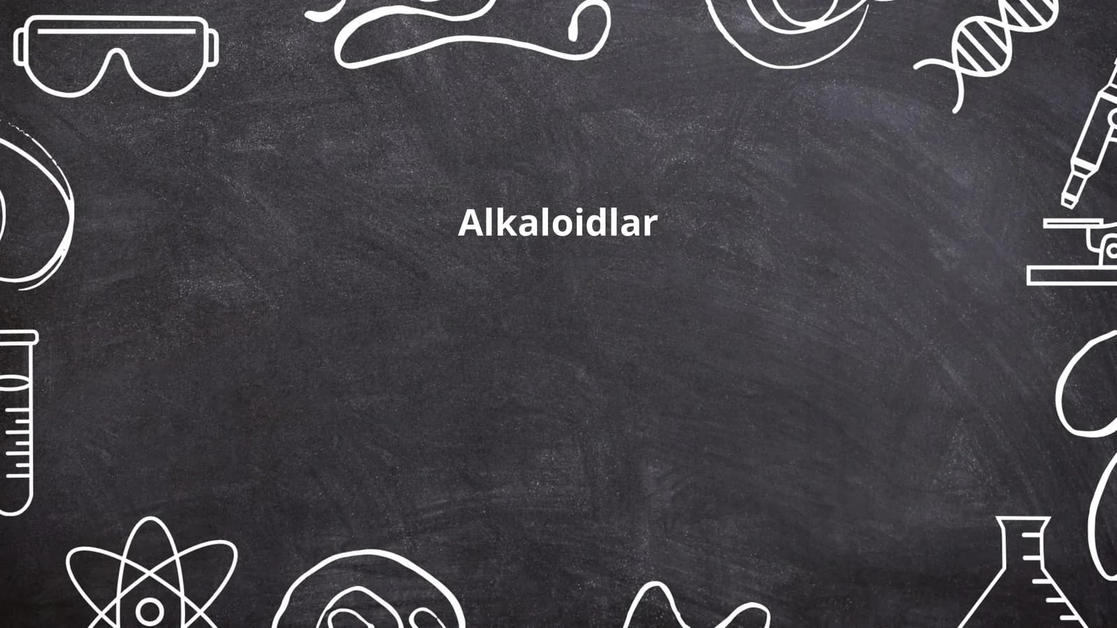 Alkaloidlar